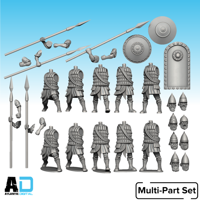 Assyrian Armored Spearmen