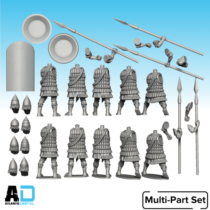 Assyrian Armored Spearmen