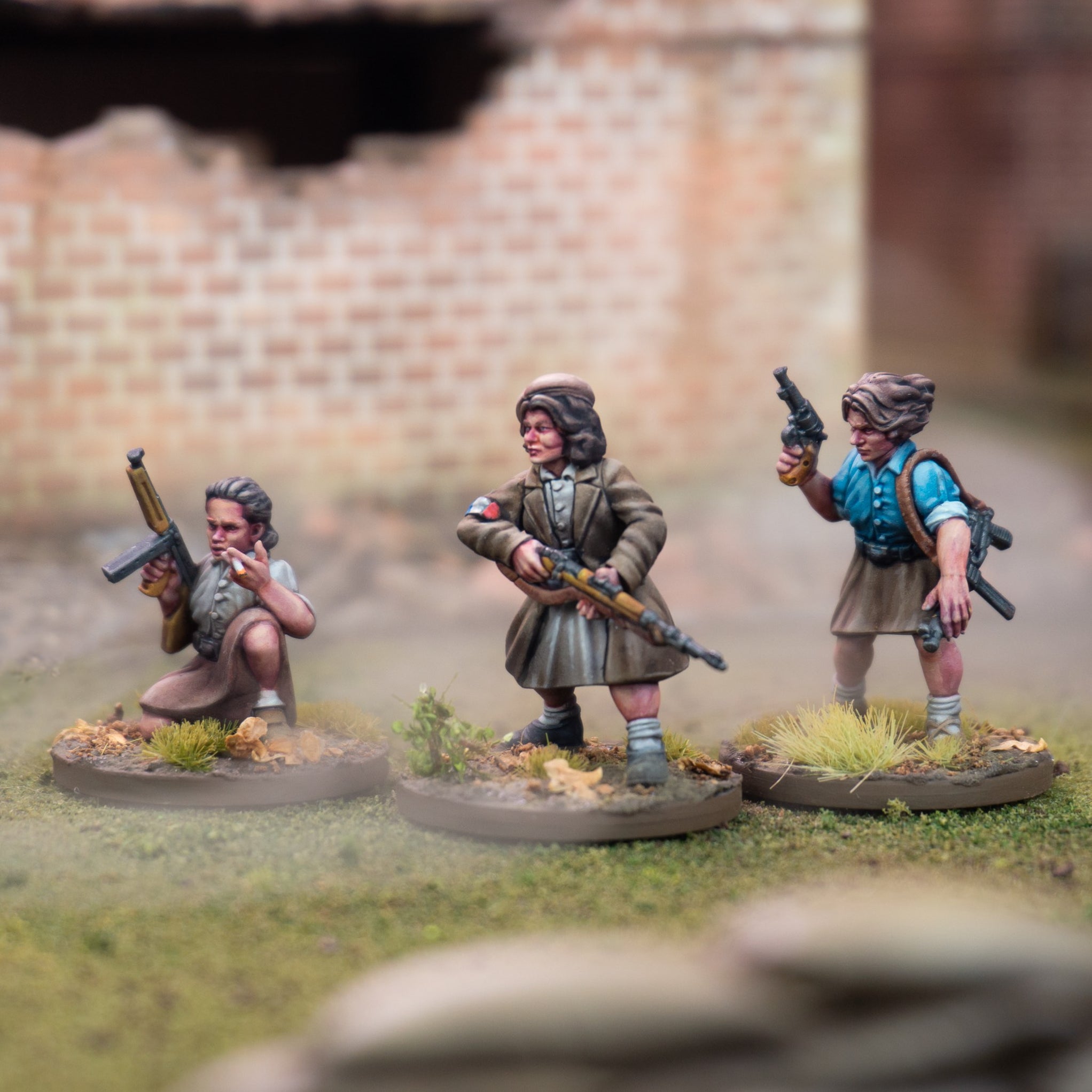 Partisans (2) French Resistance Women — Wargames Atlantic