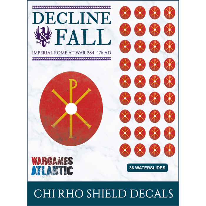 Shield Decals: Chi Rho