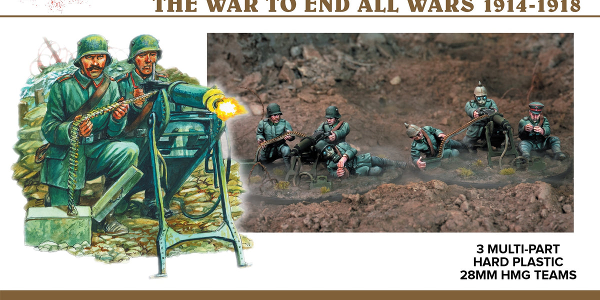 German MG-08 Crews (1914-1918) — Wargames Atlantic