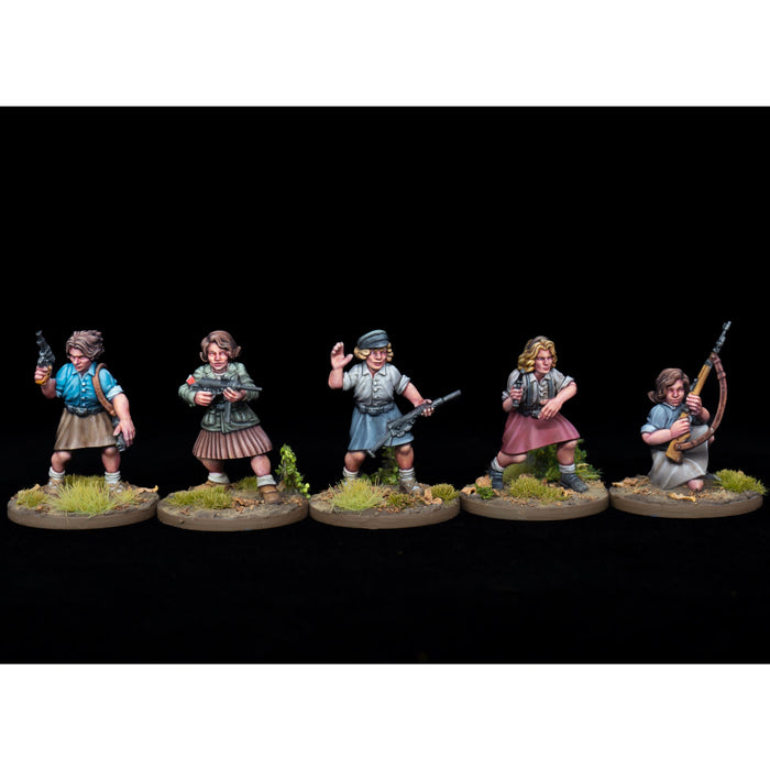Partisans (2) French Resistance Women