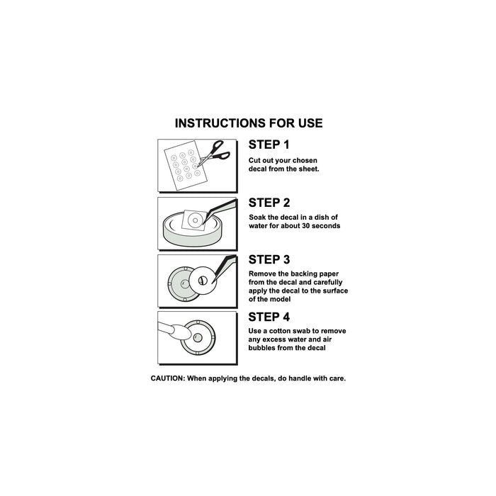 Barons' War Shield Decals (02): Knights 02