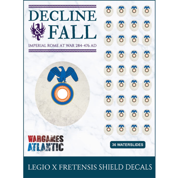 Shield Decals: Legio X Fretensis