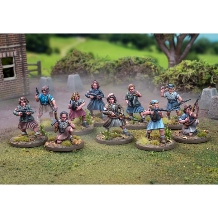 Partisans (2) French Resistance Women