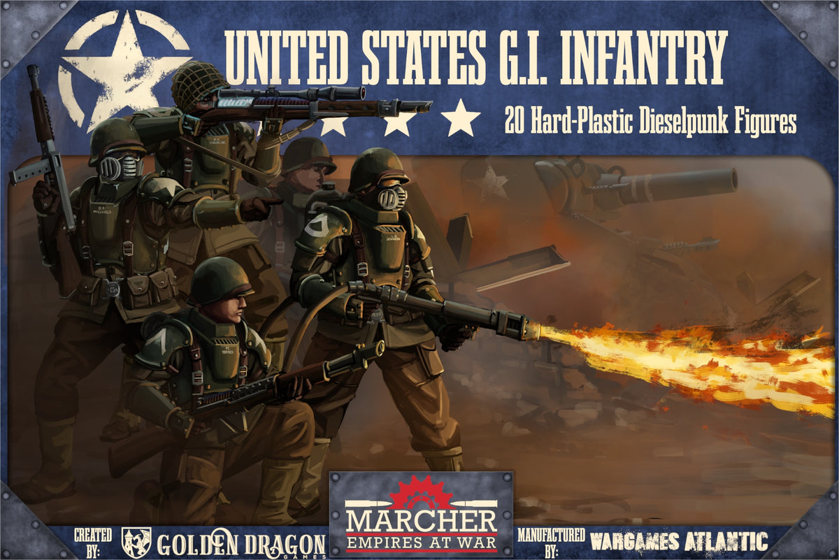 Marcher: United States Infantry — Wargames Atlantic