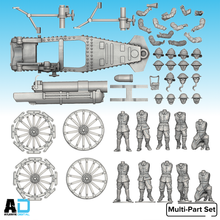 British Great War Howitzer