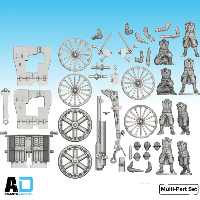 French 75mm Field Gun