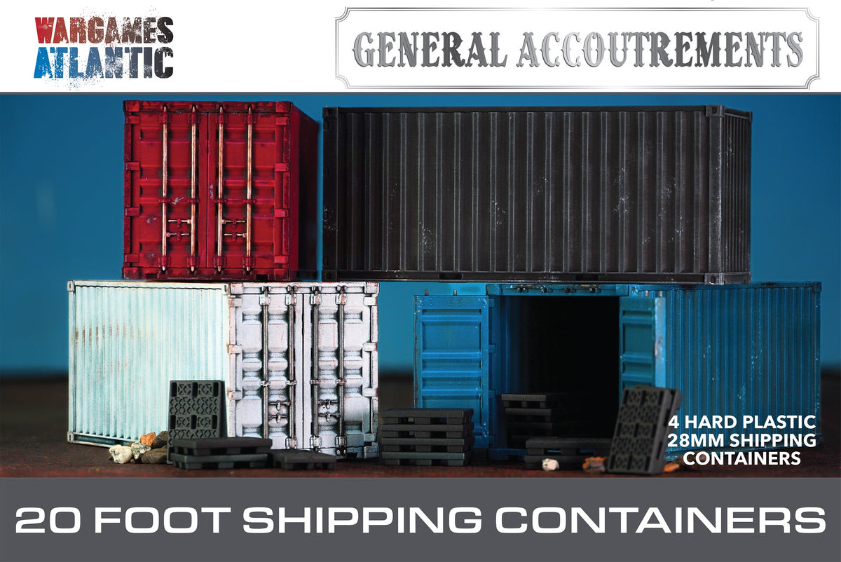 20 Foot Shipping Containers — Wargames Atlantic