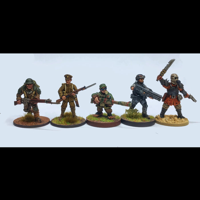 Death Fields : Bulldogs Lot de 24 figurines en plastique dur 28 mm Fabriqué aux États-Unis Death Fields : Bulldogs Lot de 24 figurines en plastique dur 28 mm Fabriqué aux États-Unis