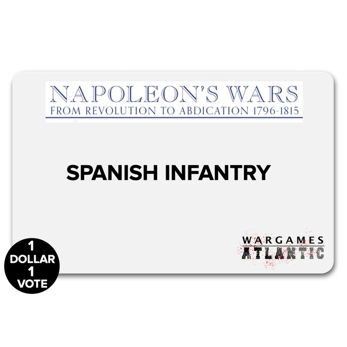 Napoleonic Spanish Infantry