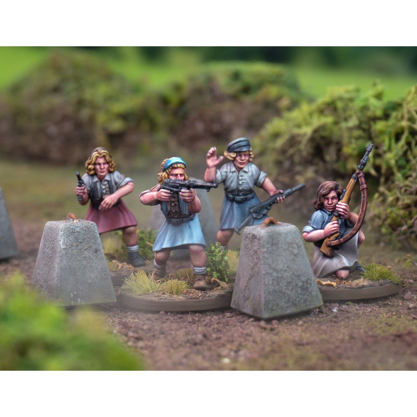 Partisans (2) French Resistance Women — Wargames Atlantic