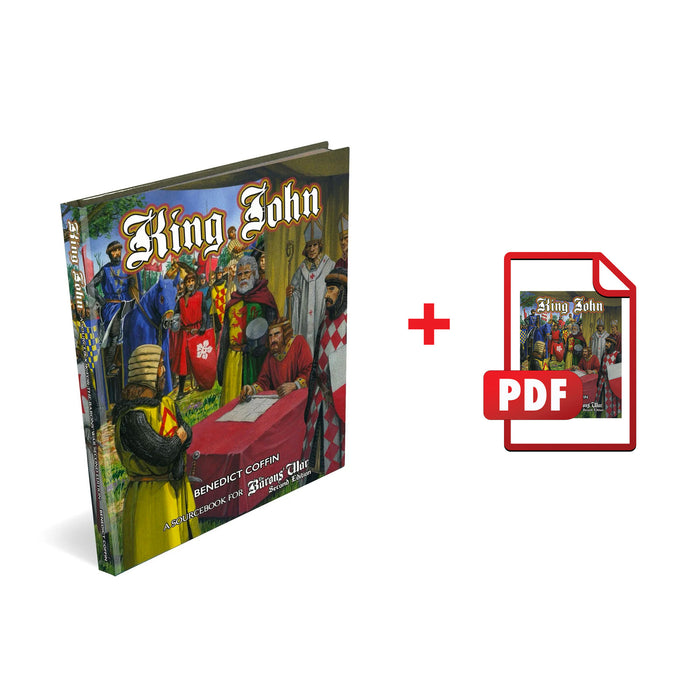 King John: Barons' War Hardcover Sourcebook Bundle (Hardcover & Digital)