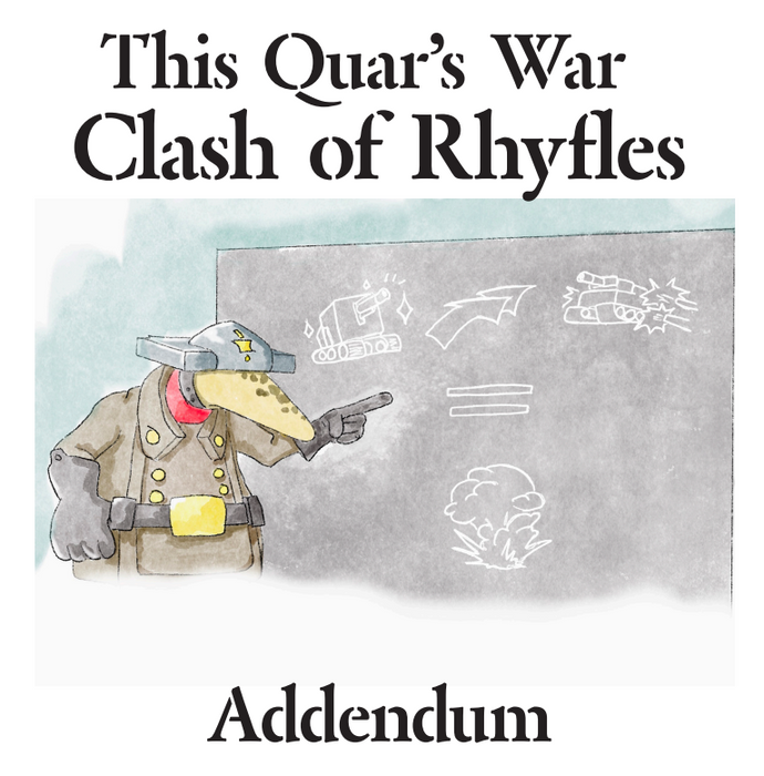 Quar - A Rhyfler's pocketbook Addendum