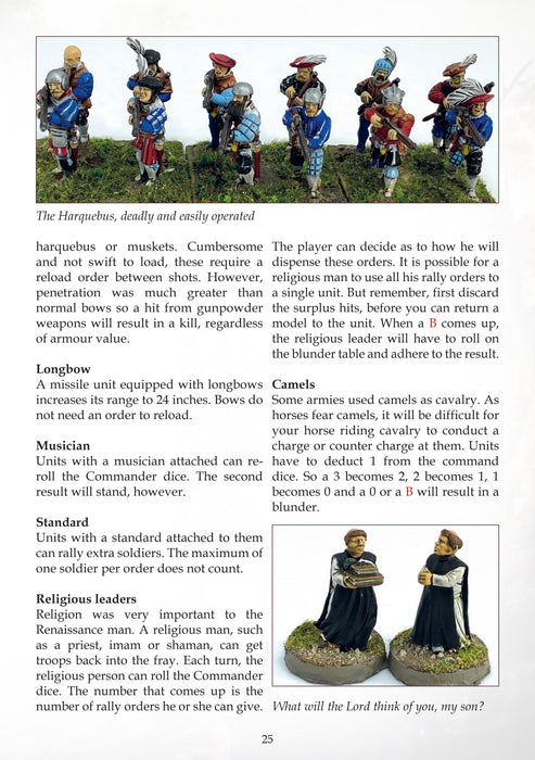 BelloLudi Harquebus Renaissance Skirmish Game