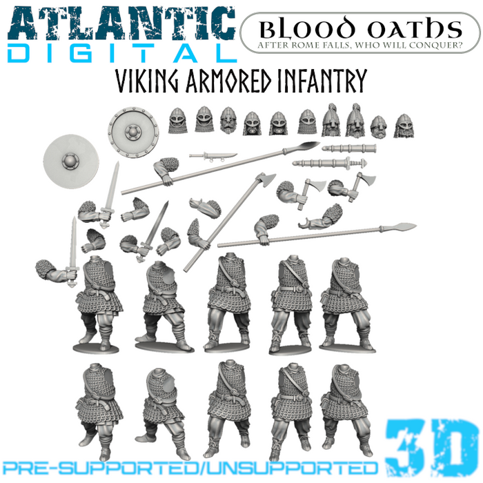 Armored Viking Infantry