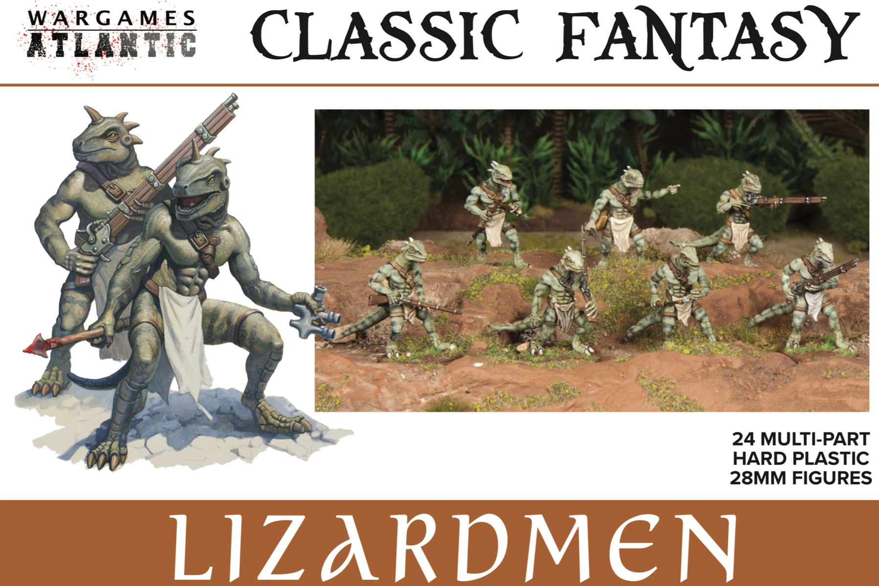 28mm Hard Plastic Fantasy, Sci-Fi, and Historical Wargames Figures ...